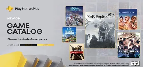PS Plus Extra/Premium September - 20 Spiele: NieR Replicant, 13 Sentinels: Aegis Rim, CIV VI, Sniper Ghost Warrior Contracts 2, Contra: Rogue Corps, mehrere Star Ocean & mehr 1 PSN Plus Premium Extra September